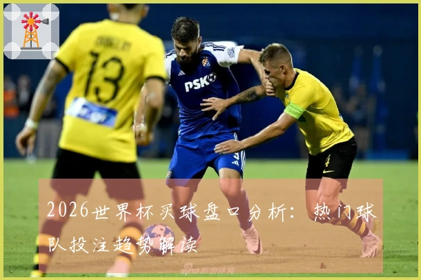 2026世界杯买球盘口分析：热门球队投注趋势解读
